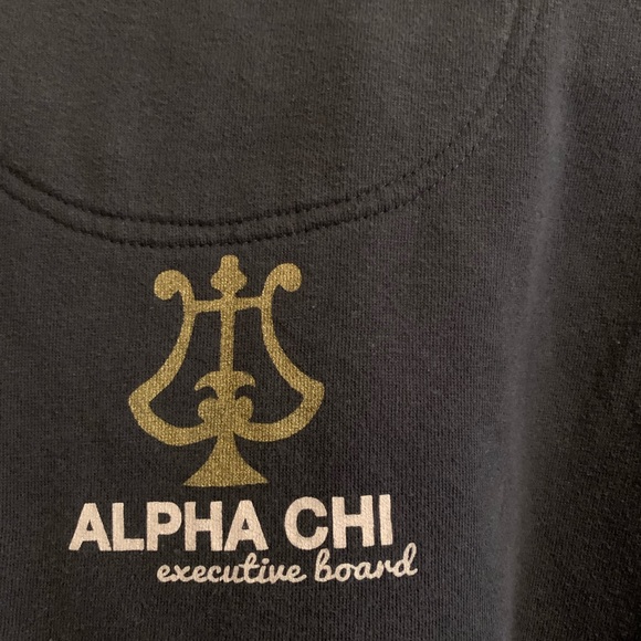 Alpha Chi Quarter Zip - Picture 4 of 4